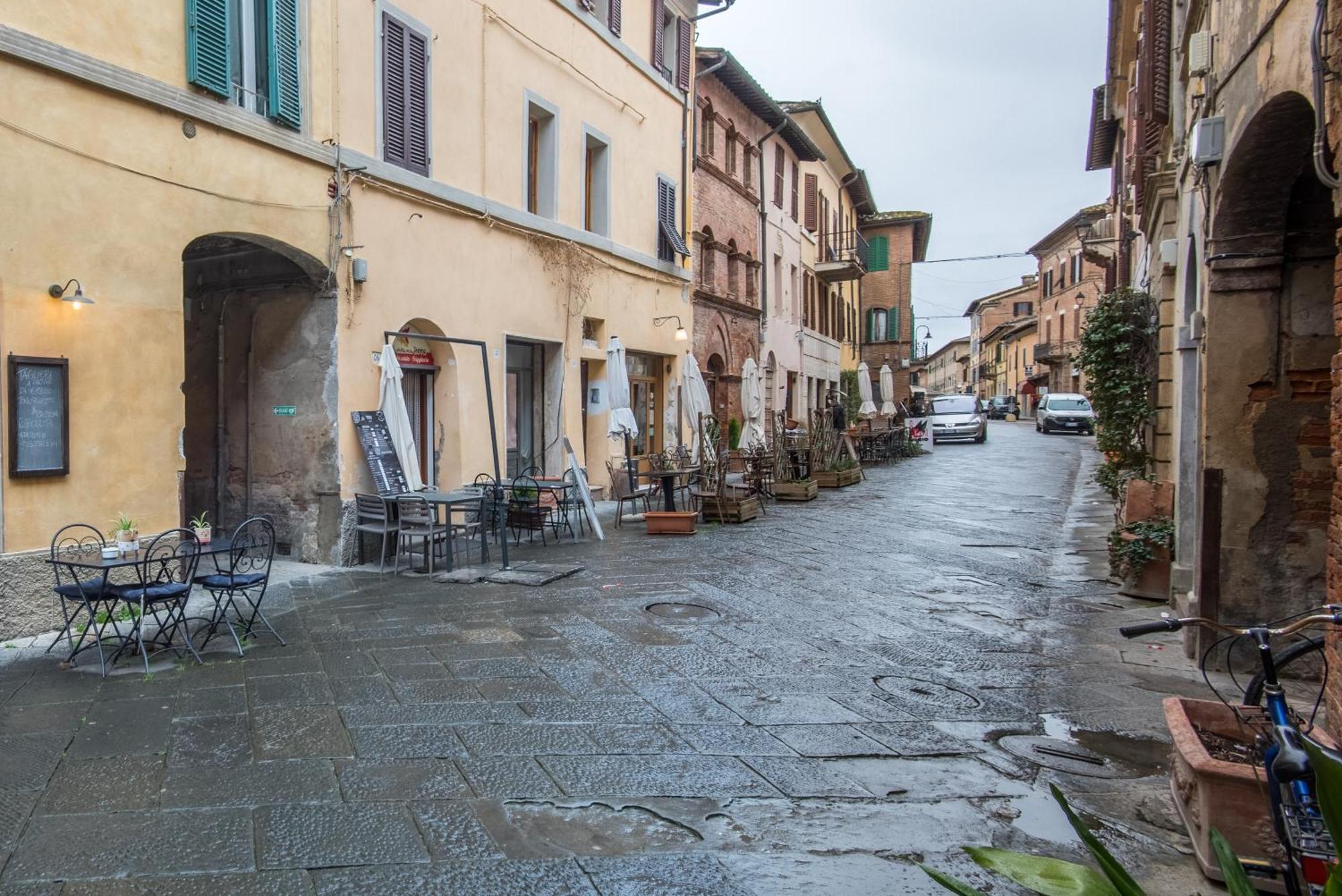 La Casa Gialla Di Buonconvento Buitenkant foto