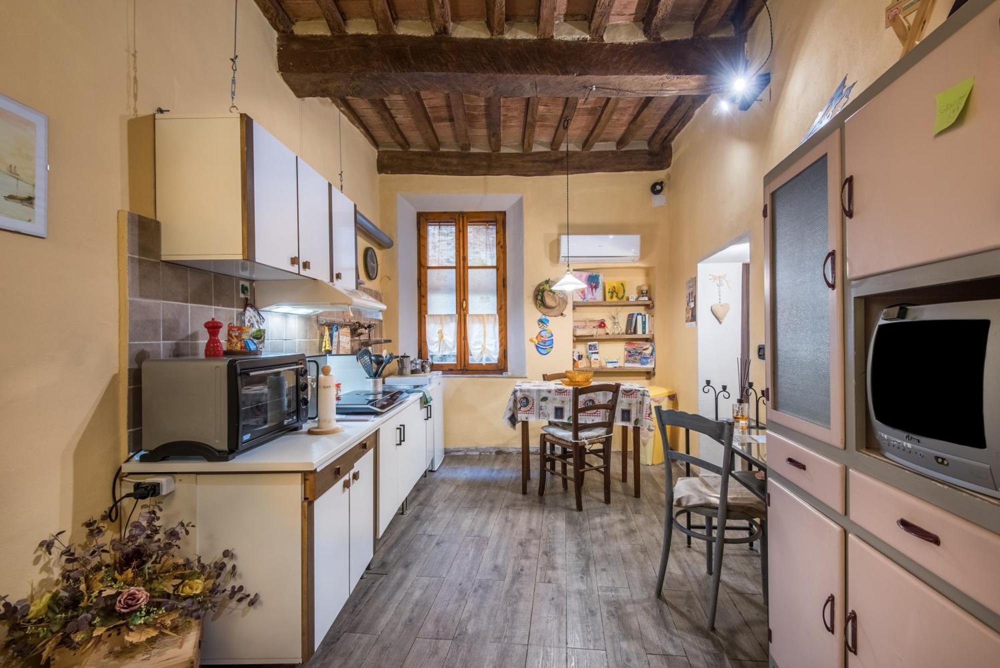 La Casa Gialla Di Buonconvento Buitenkant foto